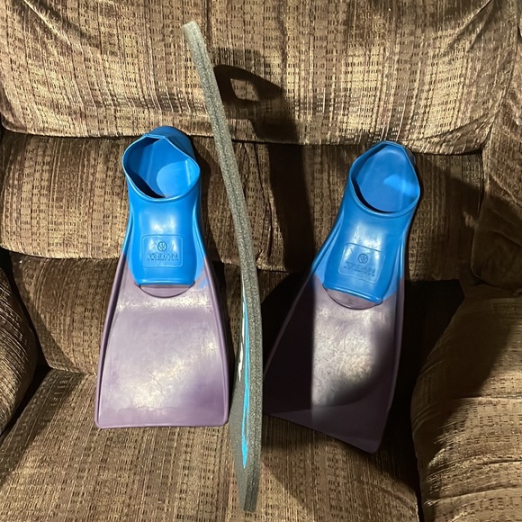 Flippers with soft kick board - Picture 7 of 7